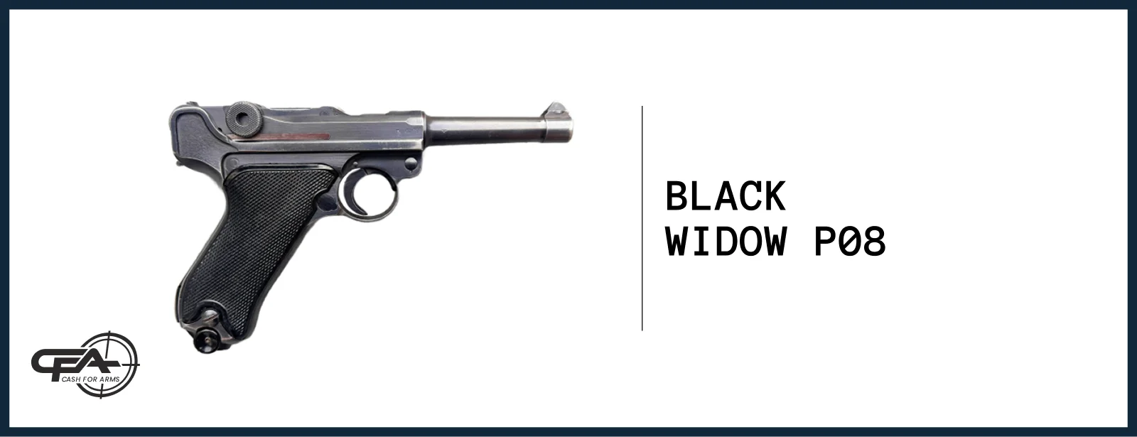 Luger Black Widow P08 value