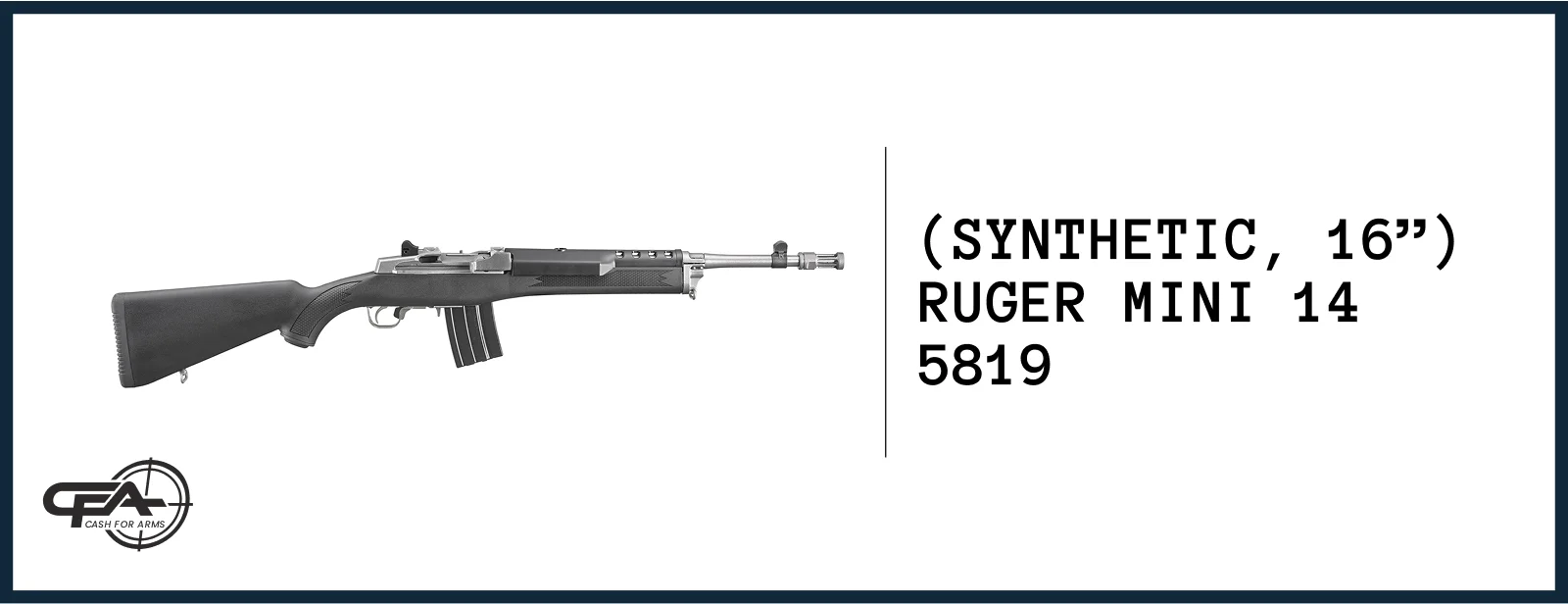Ruger Mini 14 5819 value