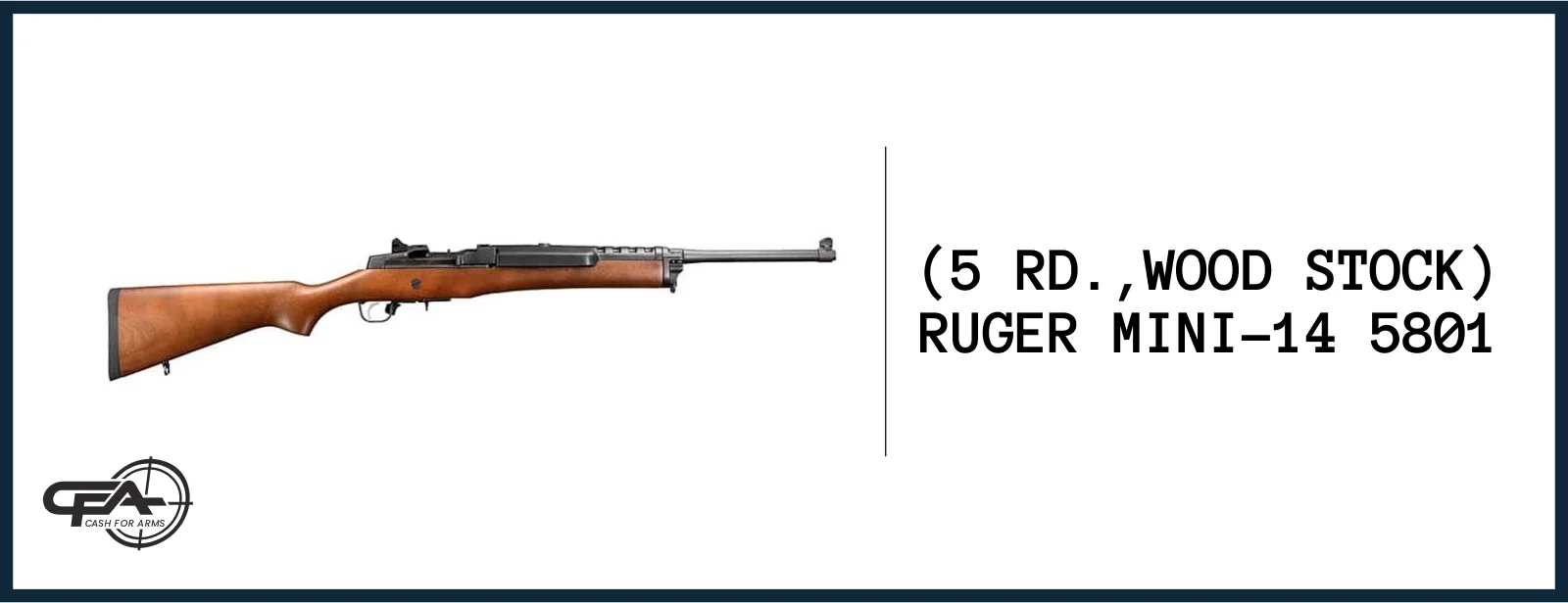 Ruger Mini 14 5801 value