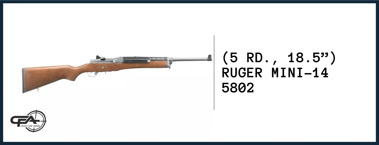 Ruger Mini 14 5802 value