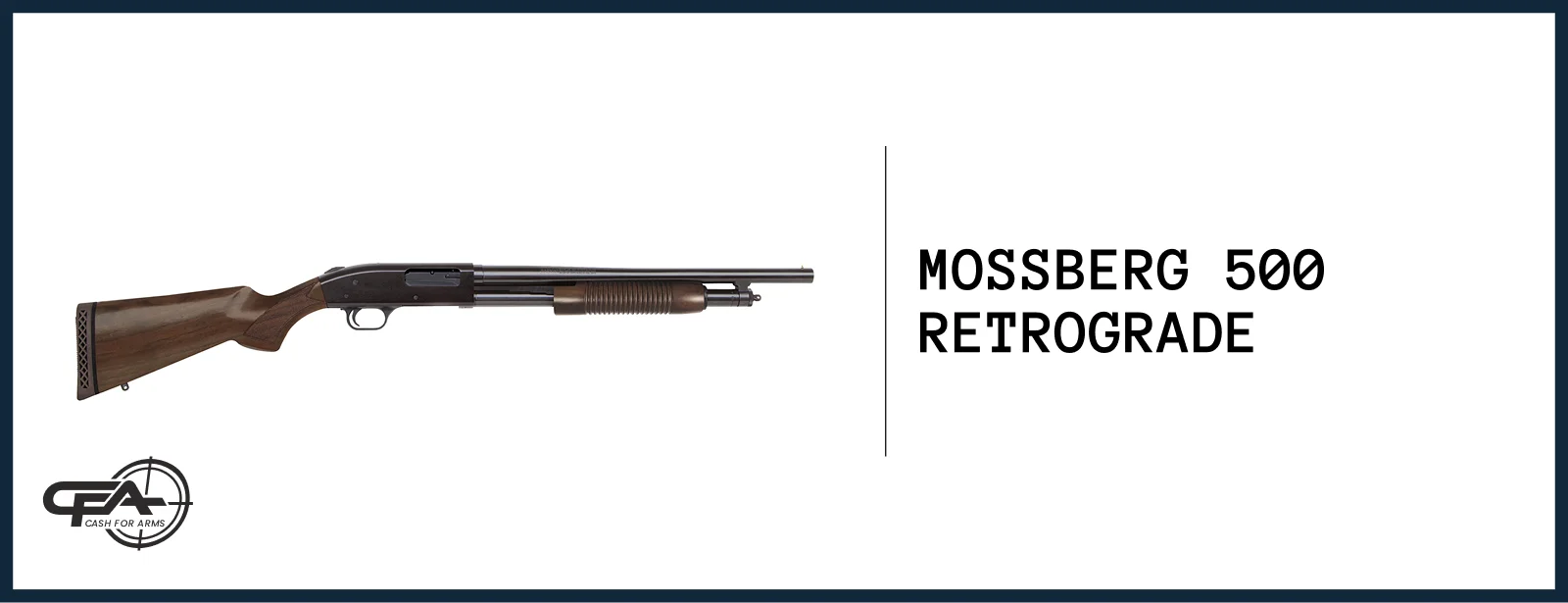 used Mossberg 500 Retrograde price