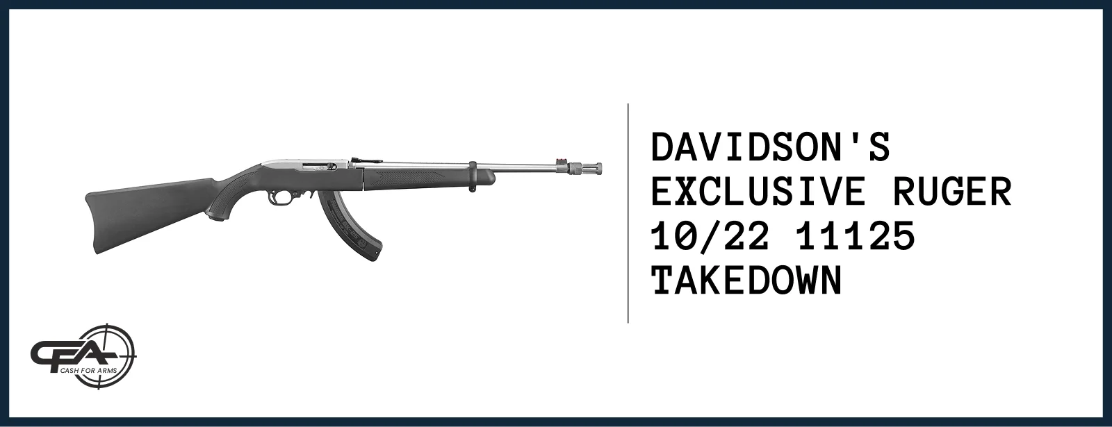 Davidson's Exclusive Ruger 10 22 Takedown worth