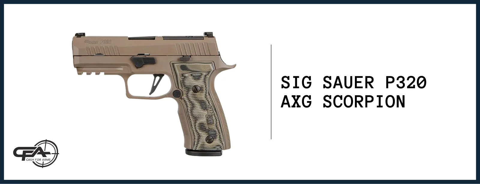 SIG P320 AXG Scorpion worth