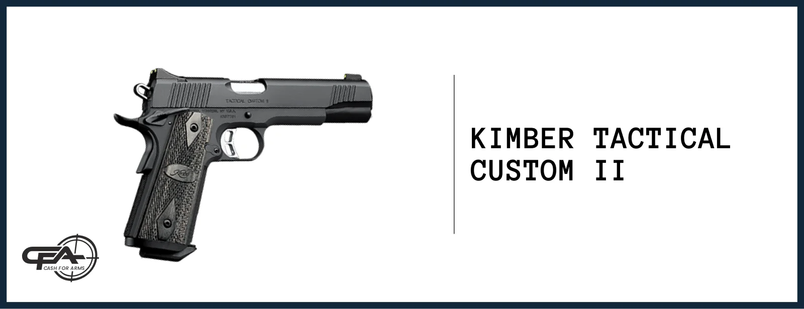 Kimber Tactical Custom II worth