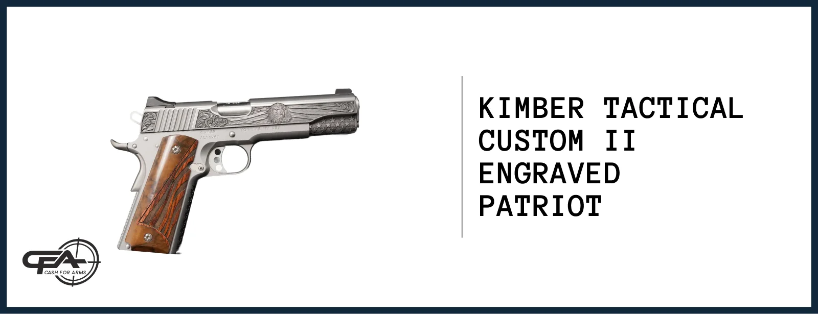 Kimber Tactical Custom II Engraved Patriot worth