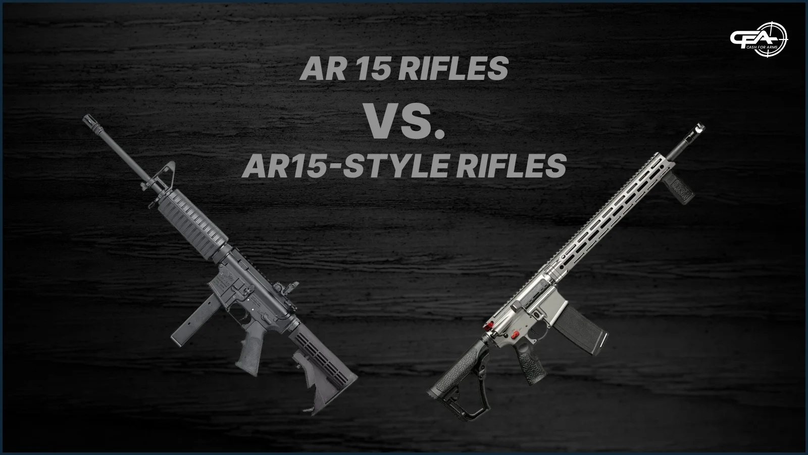 AR15 vs AR15-style rifles