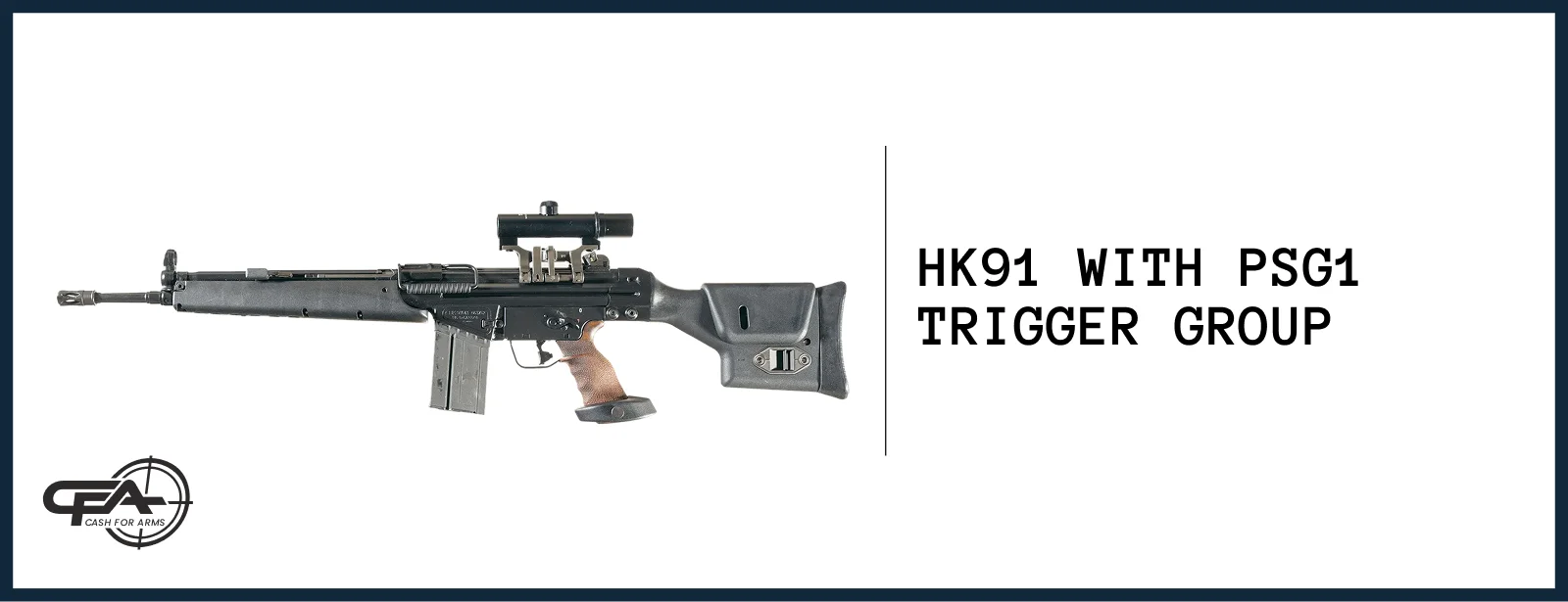 Heckler Koch HK91 PSG1 worth