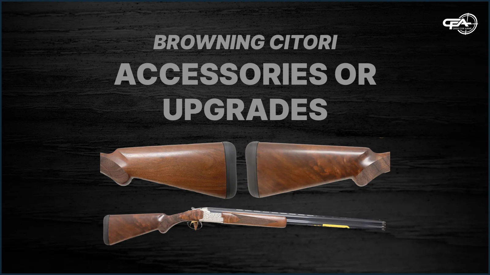 Browning Citori accessory values