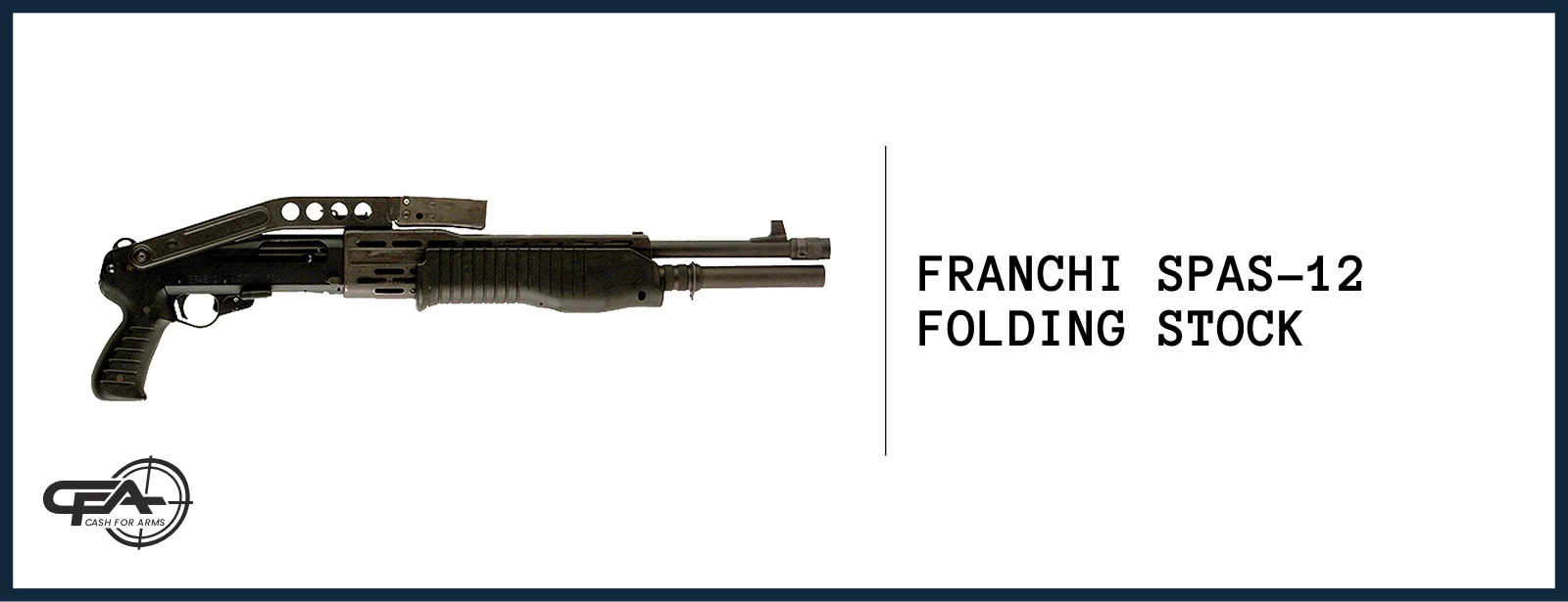 Franchi SPAS-12 folding stock worth