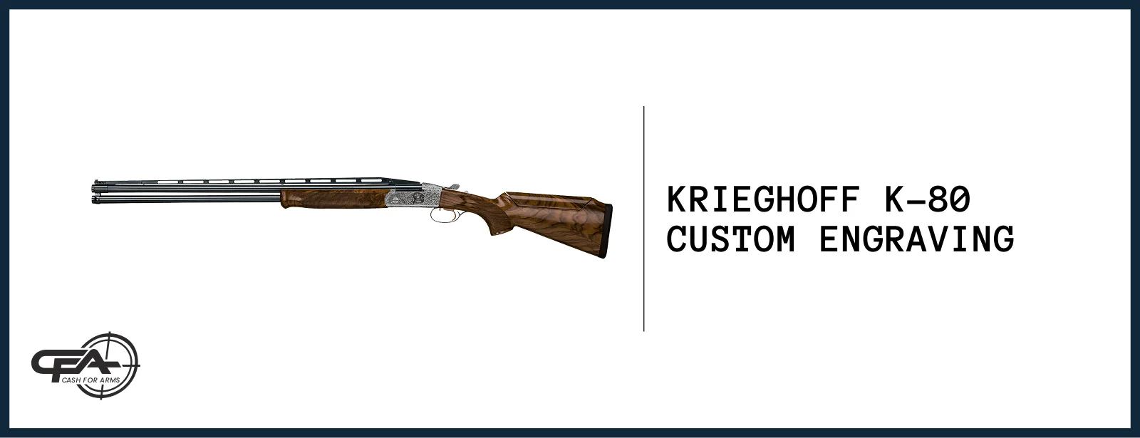 Krieghoff K80 Custom Engraving worth