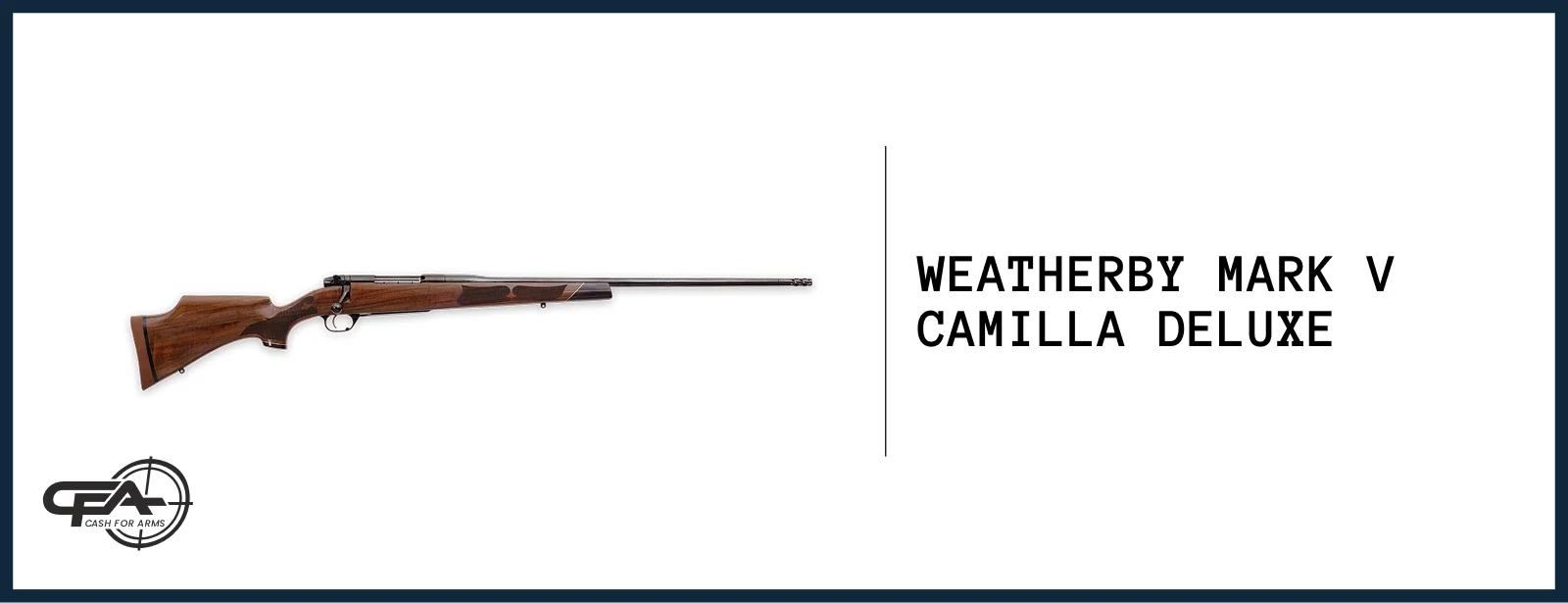 Weatherby Mark V Camilla Deluxe worth