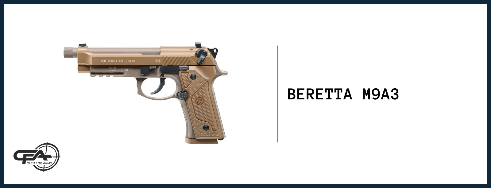 Beretta M9A3 worth