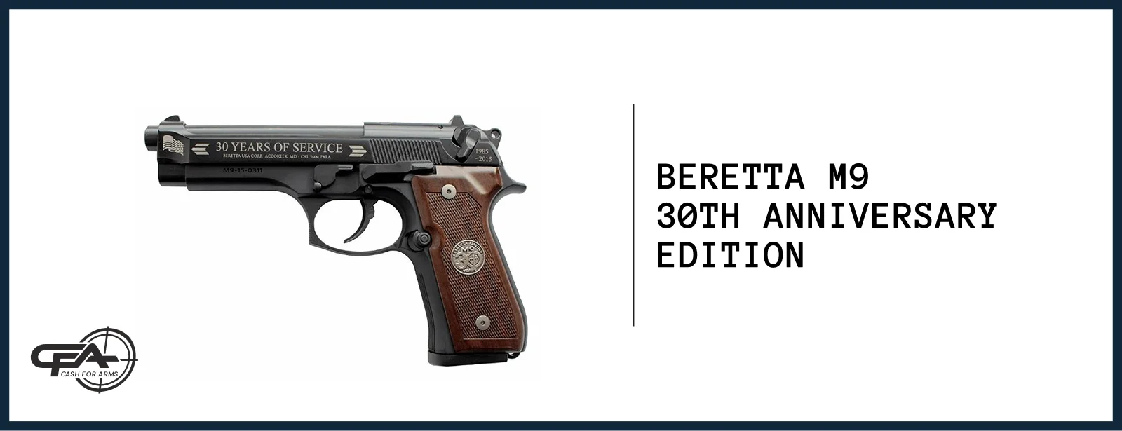 Beretta M9 30th anniversary worth