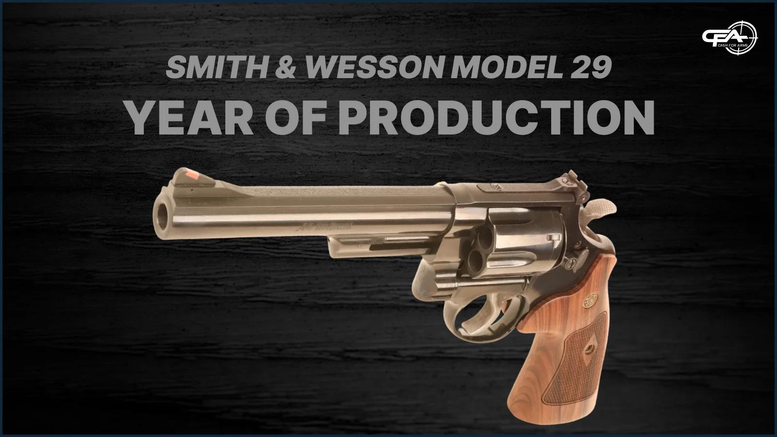 SW Model 29 year of production worth