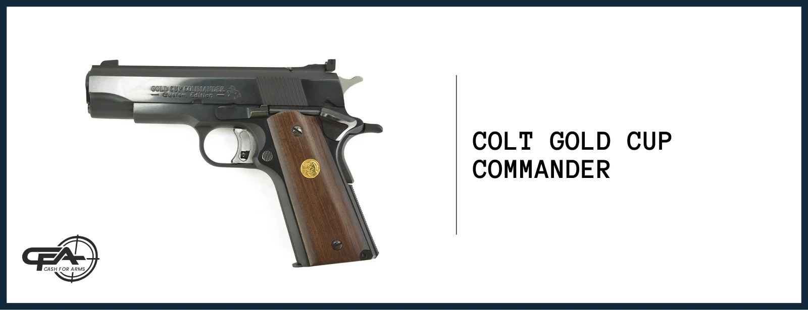 Colt Gold Cup Commander worth