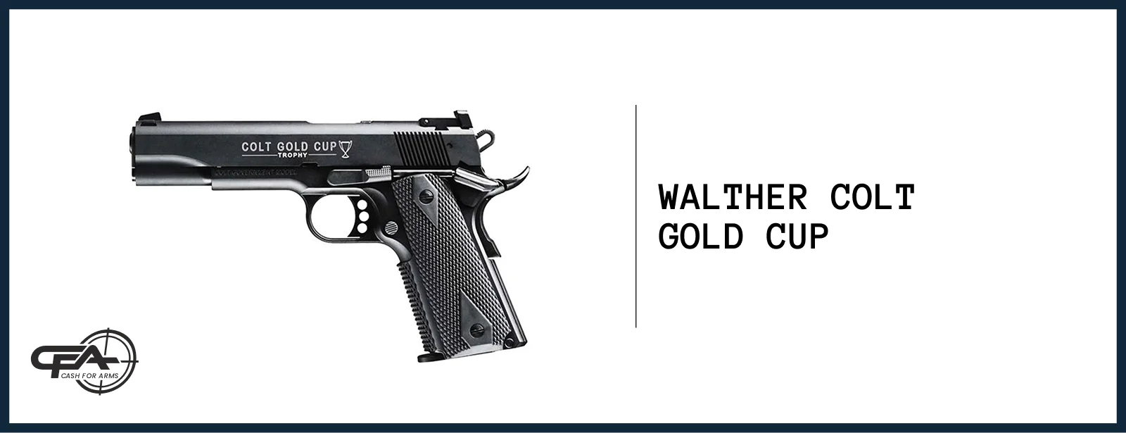 Walther Colt Gold Cup worth