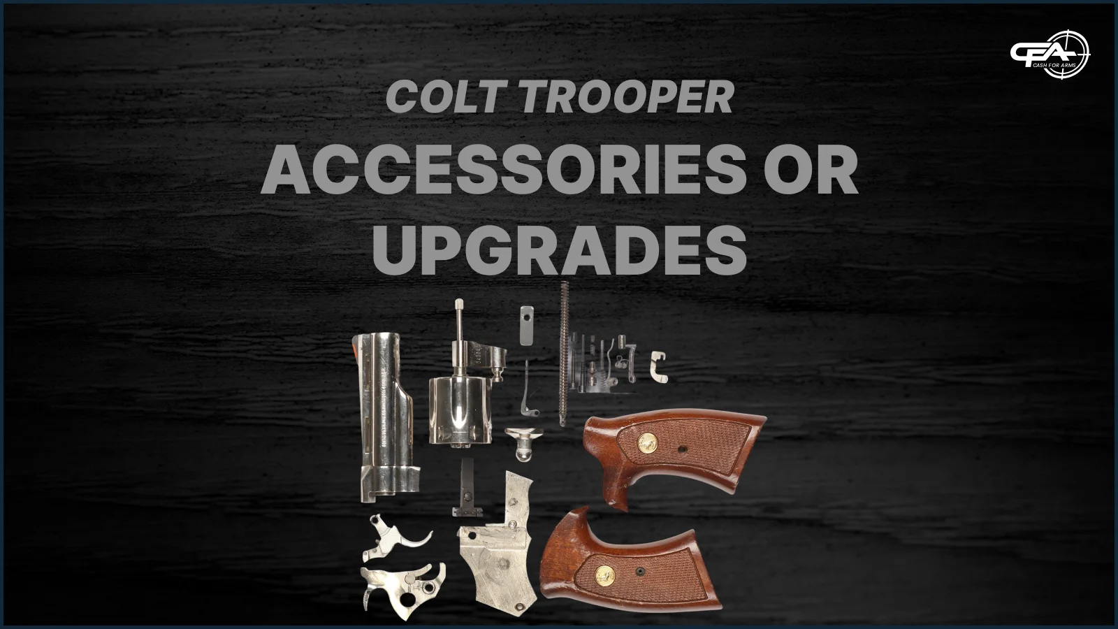 Colt Trooper accessory value