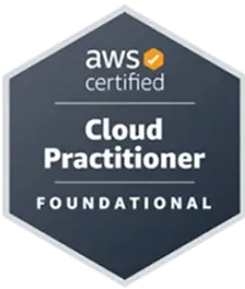 icon badge aws cloud practitioner