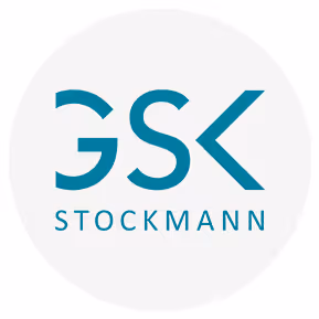 Firmenlogo der GSK STOCKMANN, einer Rechtsanwälte Steuerberater Partnerschaftsgesellschaft mbB mit Hauptsitz in München.
