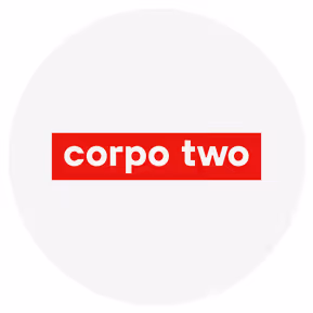 Logo der corpo two GmbH, einem Planer und Generalplaner mit Schwerpunkt im Bestandsbau