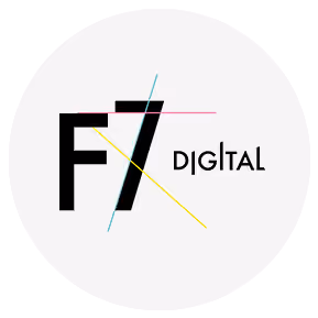 Logo der F7 Digital GmbH, einem Spezialisten für die digitale Erfassung und Dokumentation von Bestandsgebäuden