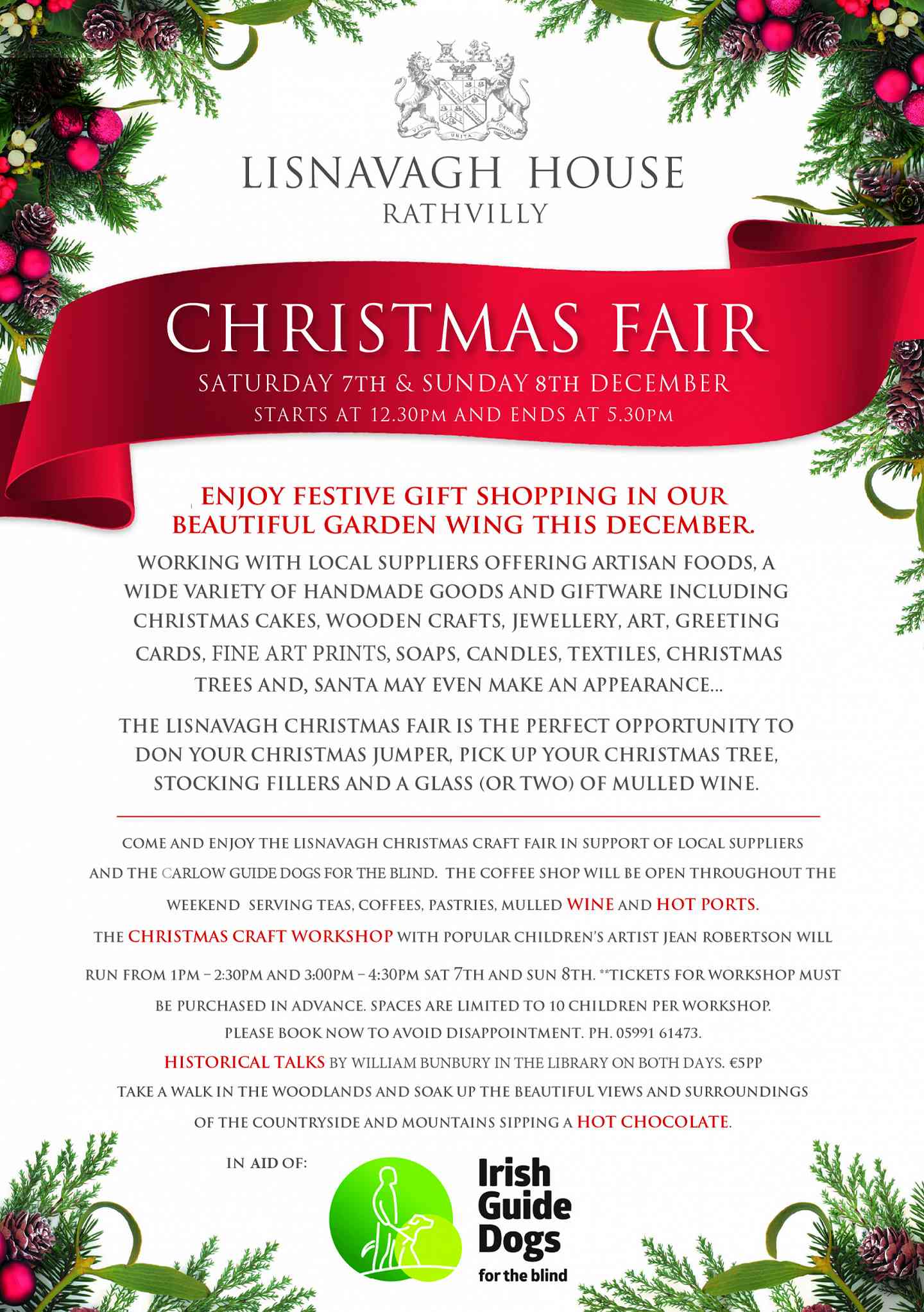 The Lisnavagh Christmas Fair