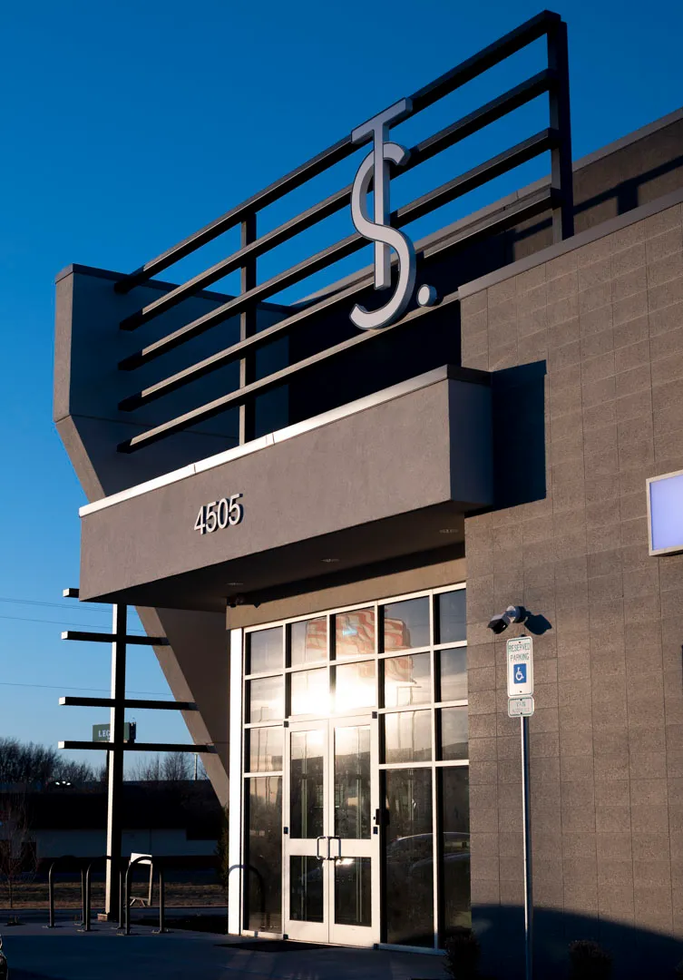 Photo of The Source Cannabis building in Rogers, Arkansas