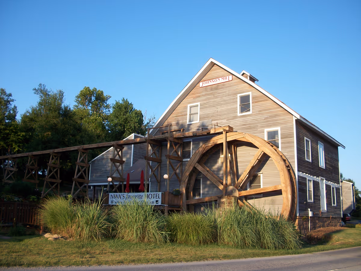 Johnson Mill hotel in Johnson, Washington County, Arkansas