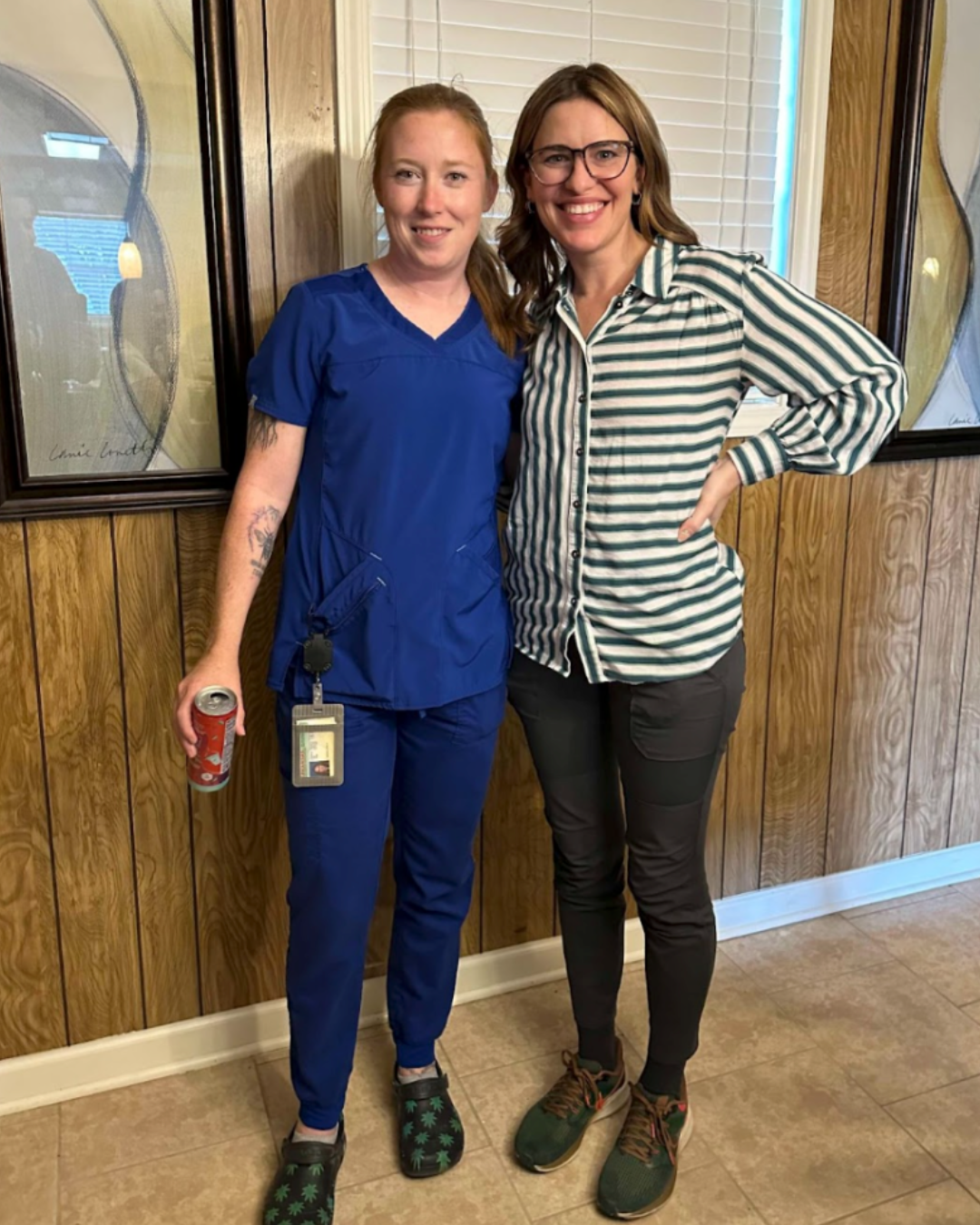 April Reeves, Director of Cultivation at Carpenter Farms, standing inside the Grady, Arkansas medical marijuana facility.