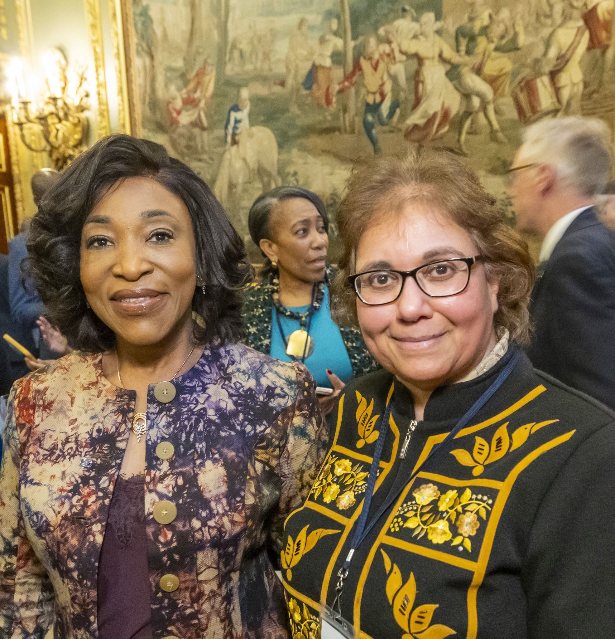 Melinda with Hon Shirley Botchwey