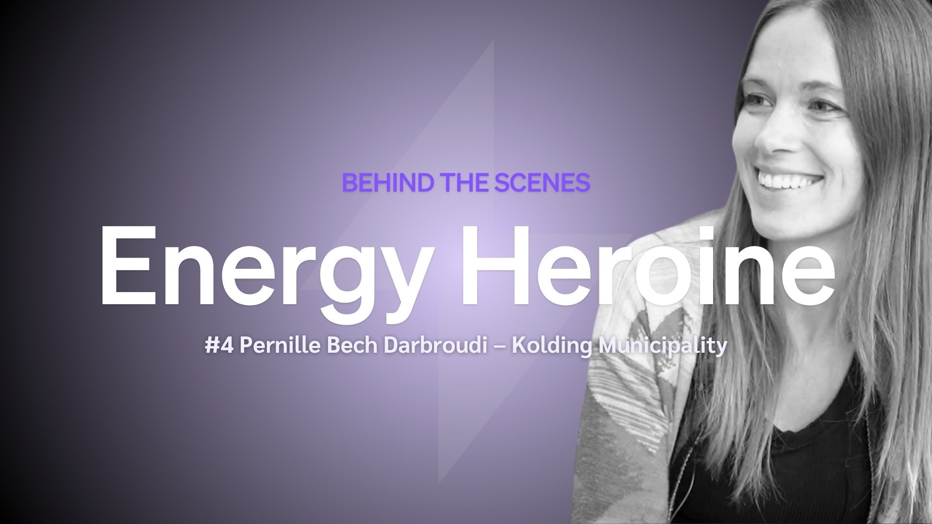 Energy Heroine Pernille Bech Darbroudi arbejder på at nå Kolding Kommunes ambitiøse klimamål