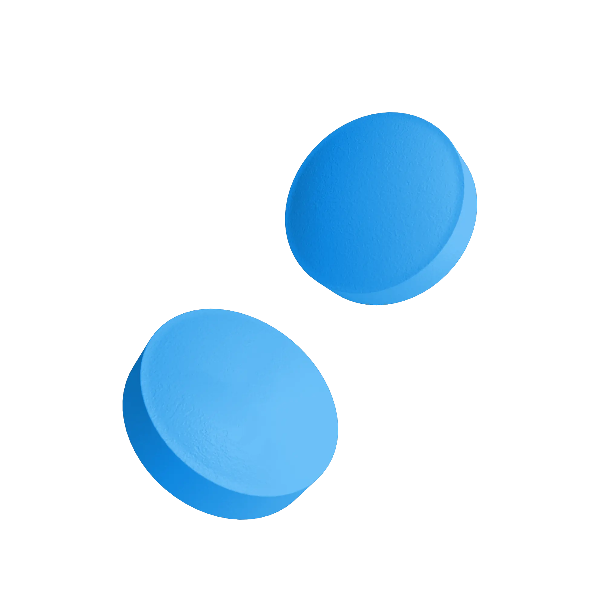 2錠のダポキセチン 30mg