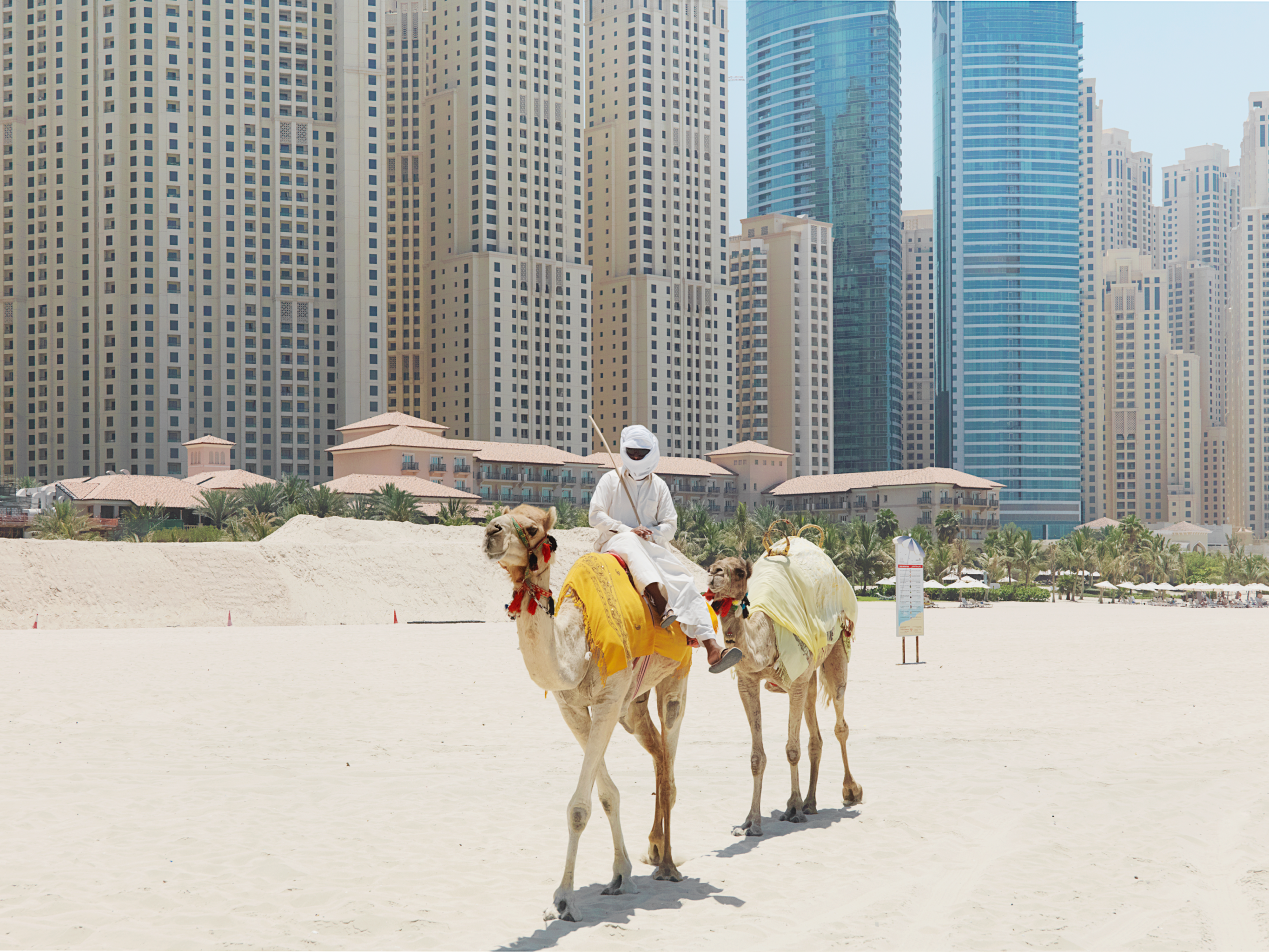 Virtualité, réalité, mirages se confondent à Dubai, Emirats arabes unis 2009