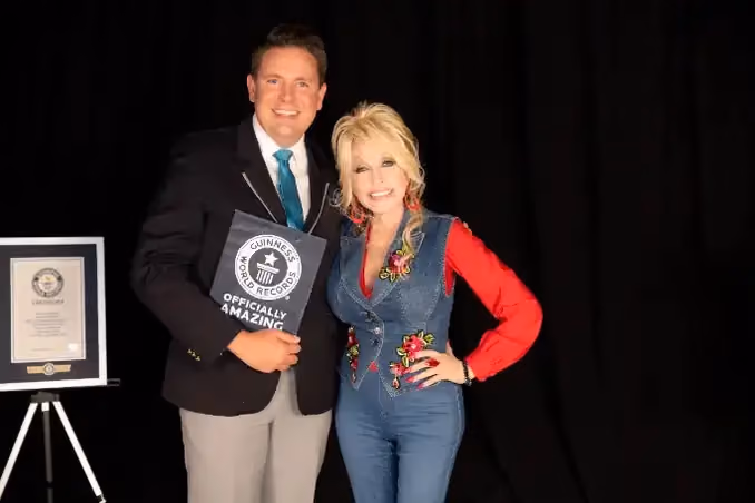 Dolly Parton fortsätter slå rekord