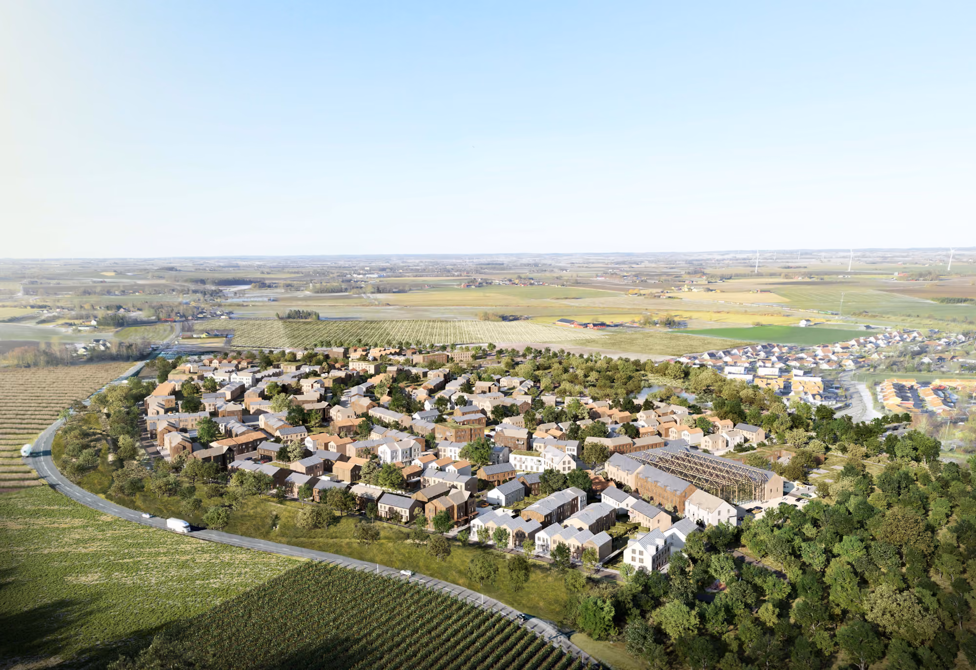 Nytt bostadsområde i norra Kävlinge