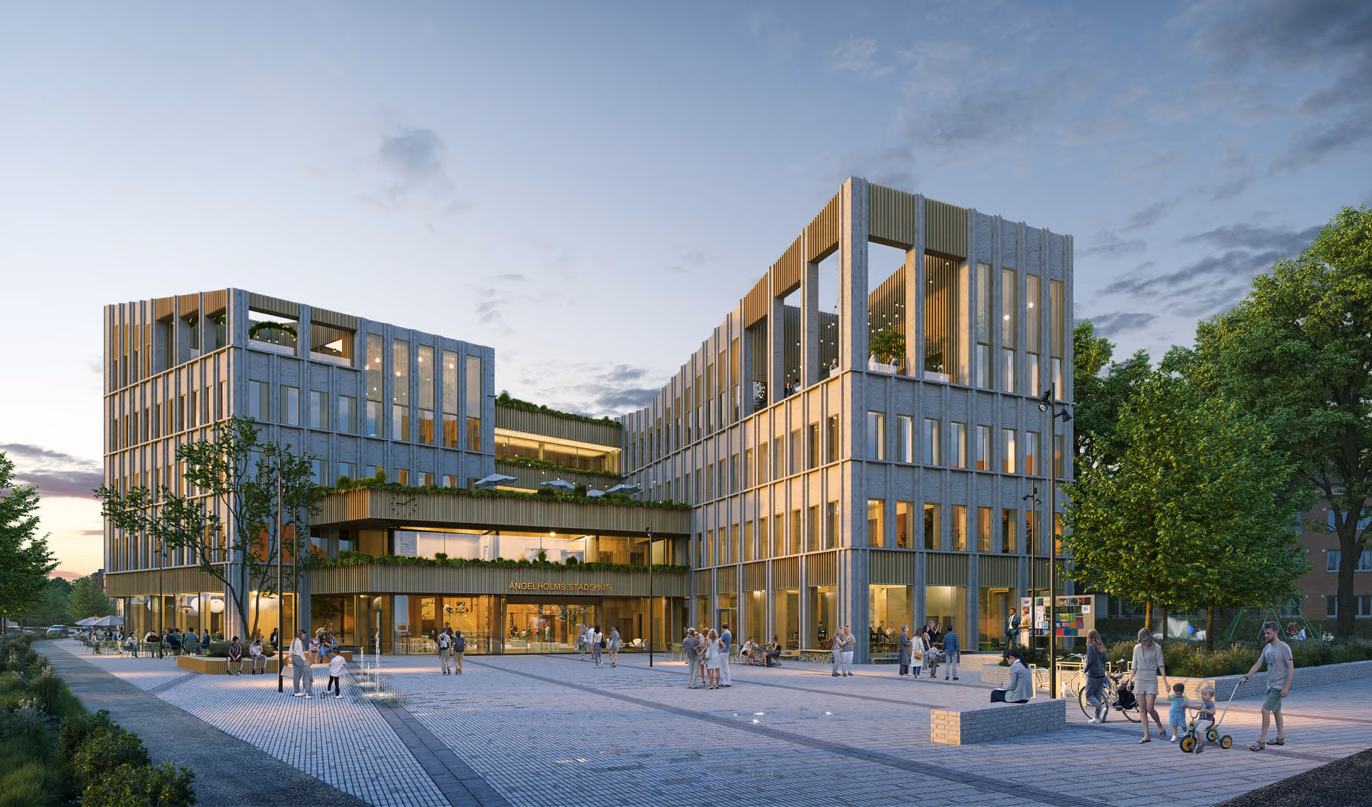 Ängelholm får nytt stadshus