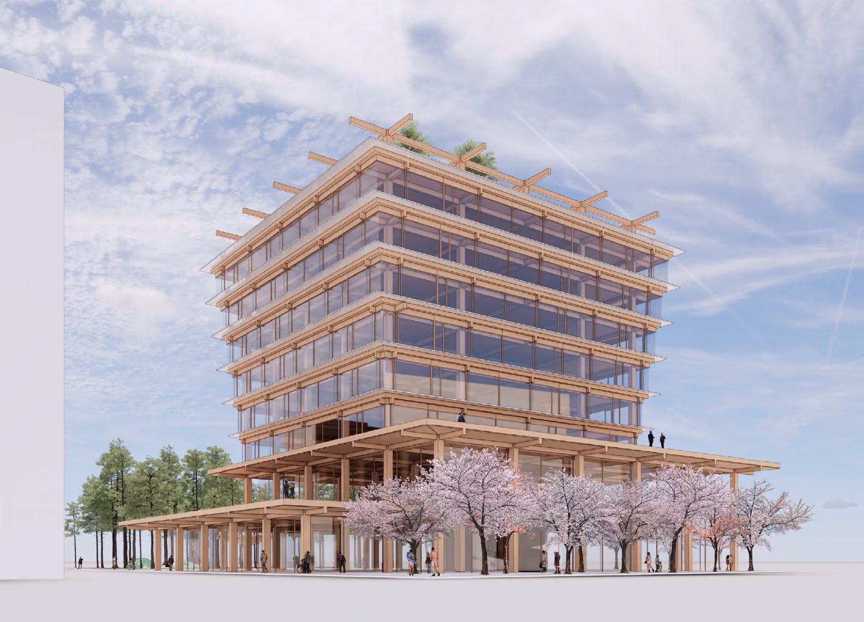 Planer på japanskt hus i Malmö