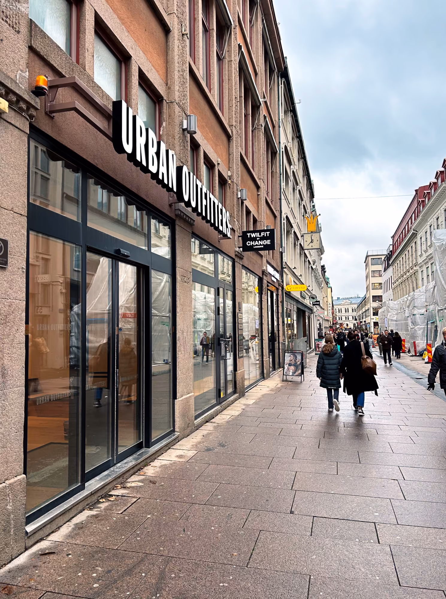Urban Outfitters till Kungsgatan