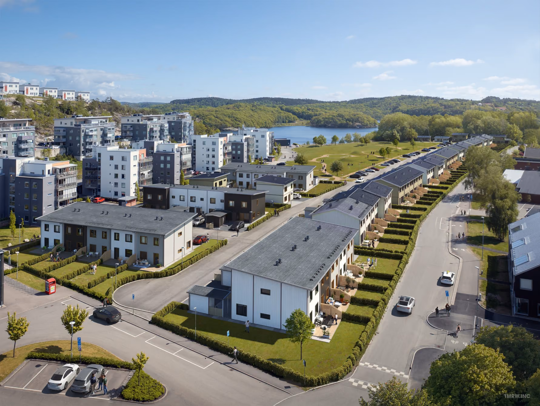 Radhus i Stensjön