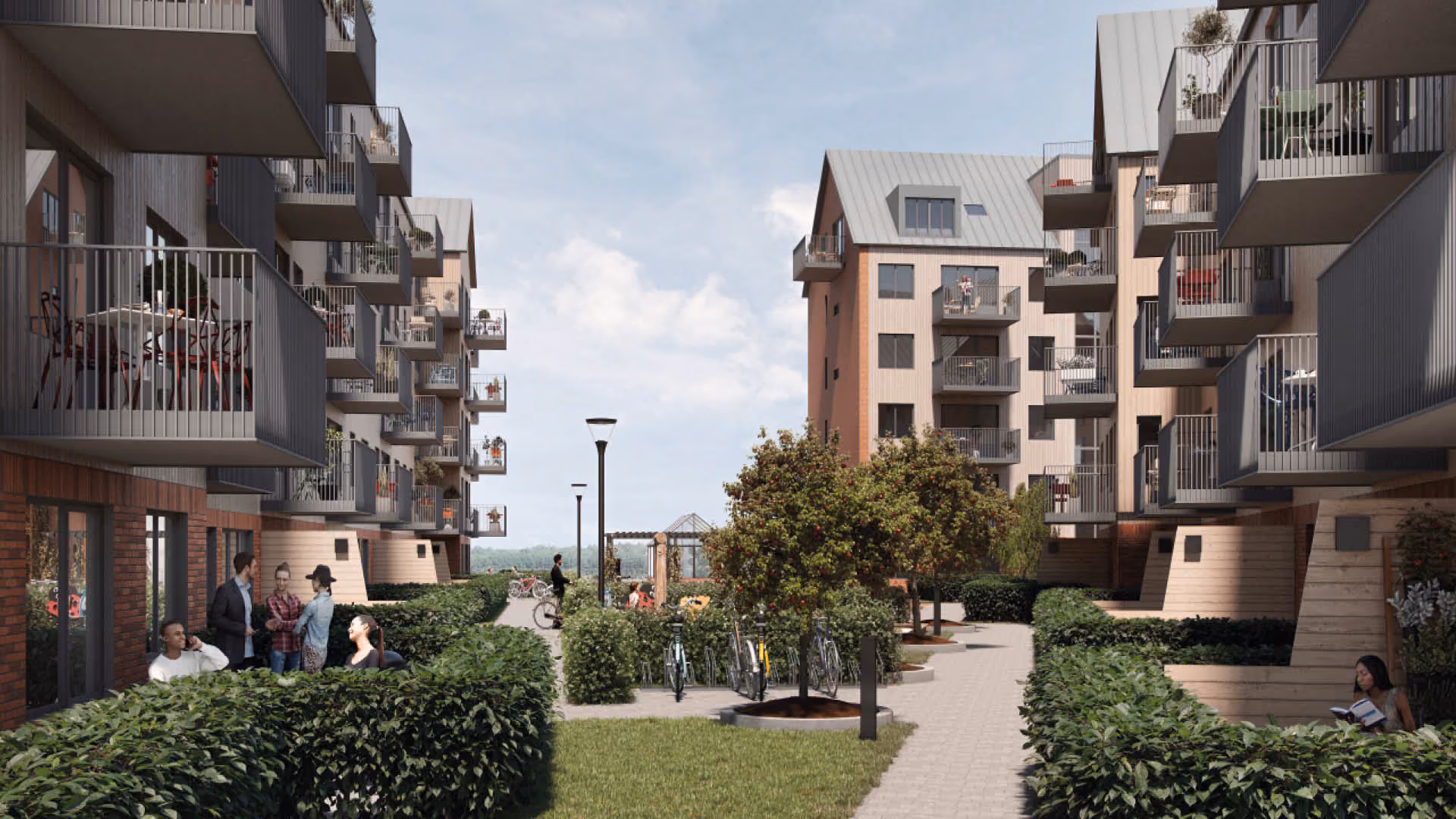 Fler bostadsrätter i Björlanda