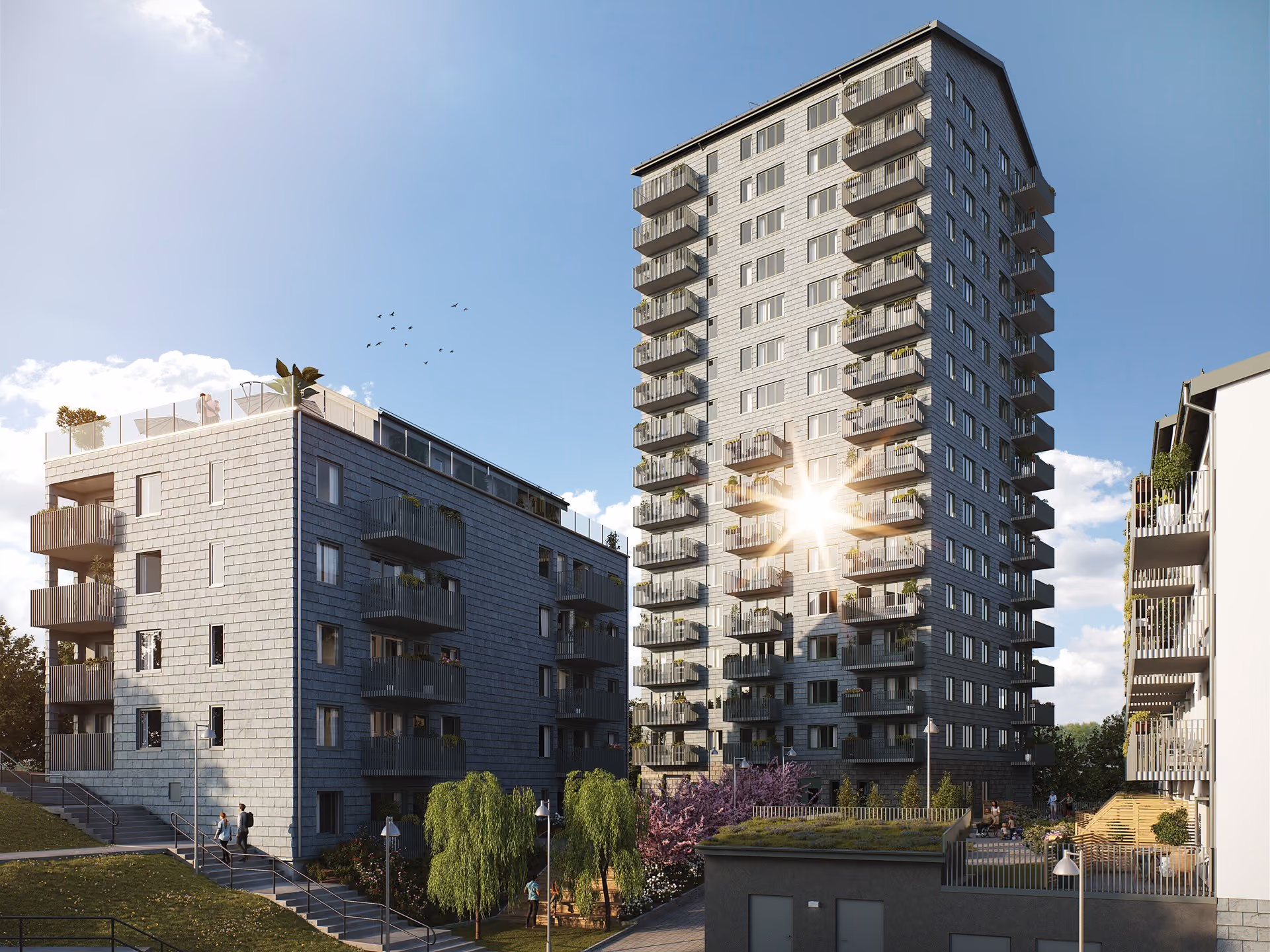 Högt på Eriksberget