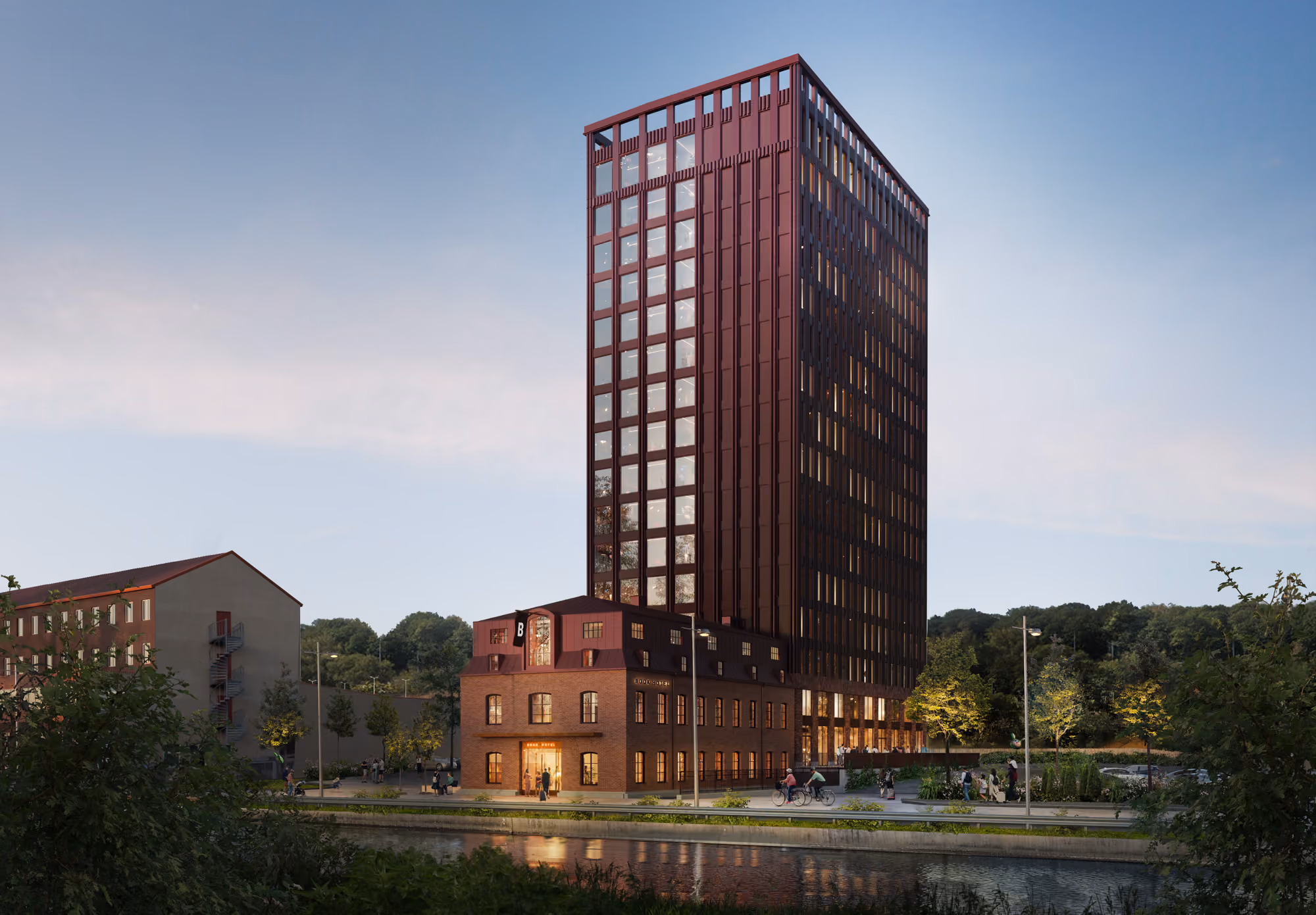 Hotellbygge nära Liseberg
