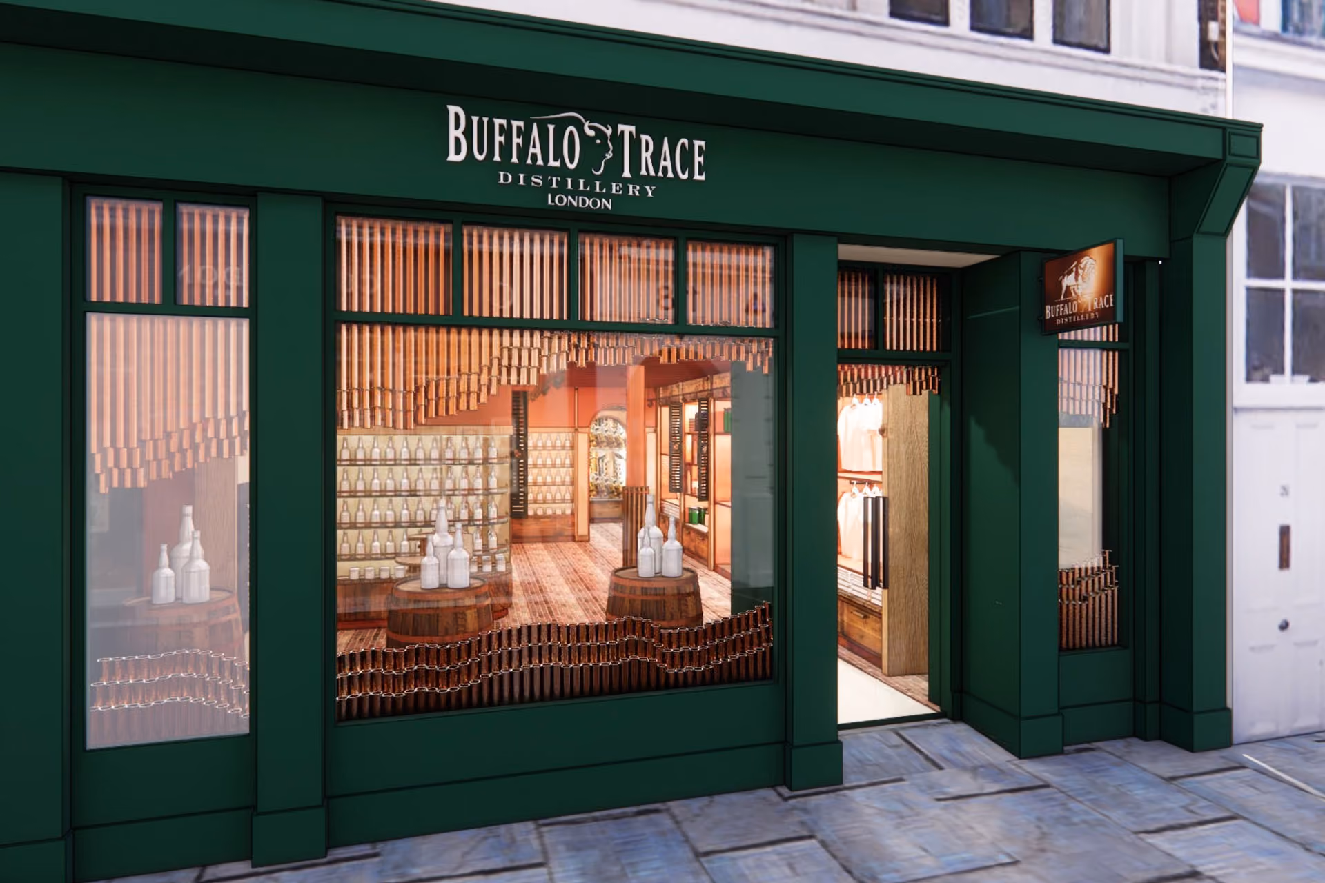 Bourbonbutik i London