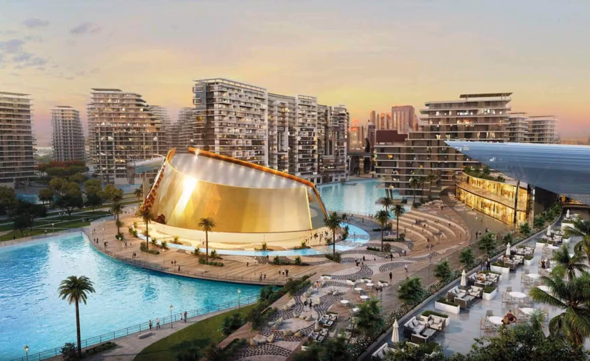Gyllene operahus i Dubai