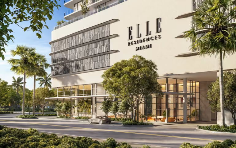Elle bygger bostäder i Miami