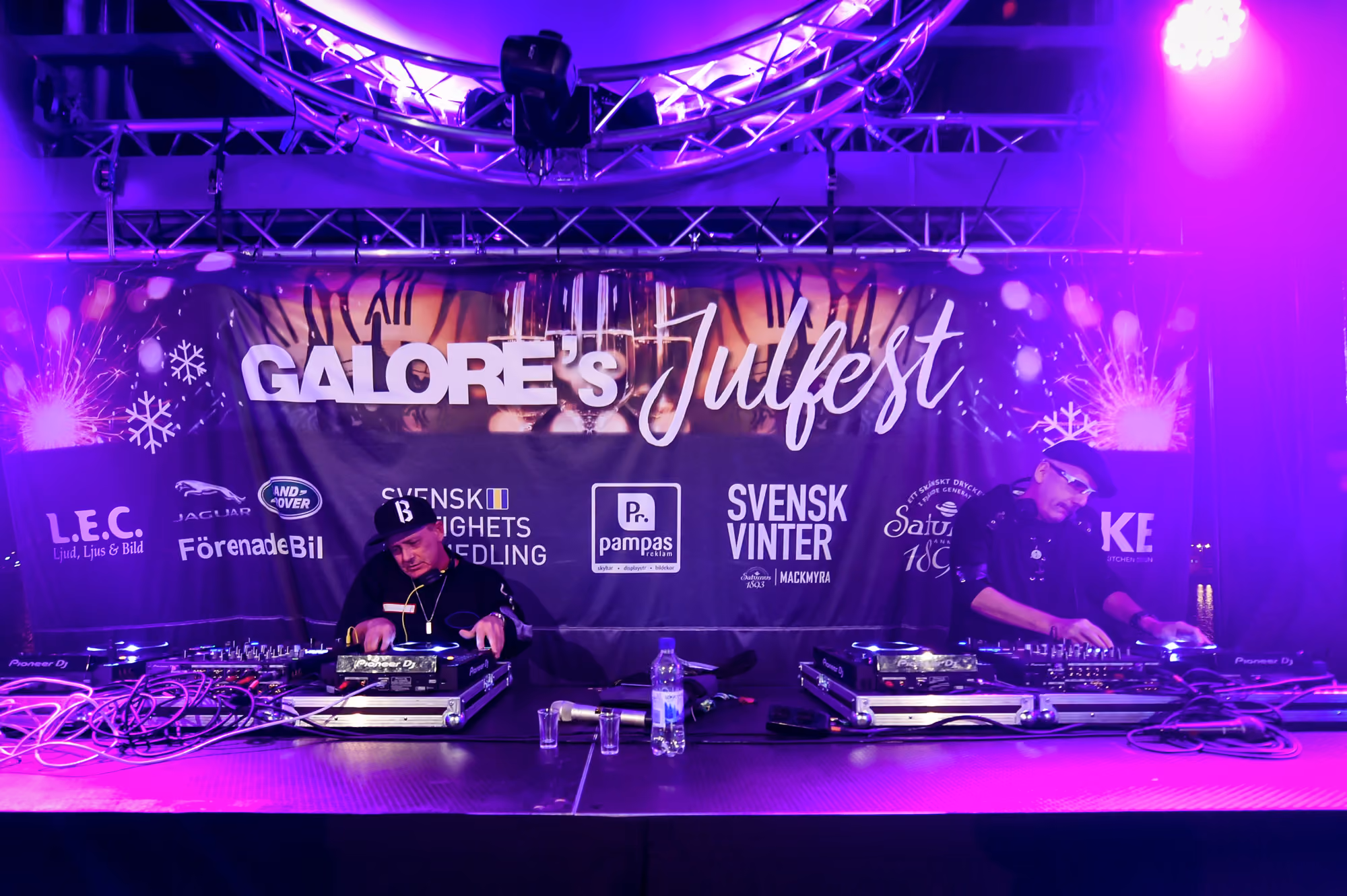 Galore's Julfest på Glasklart