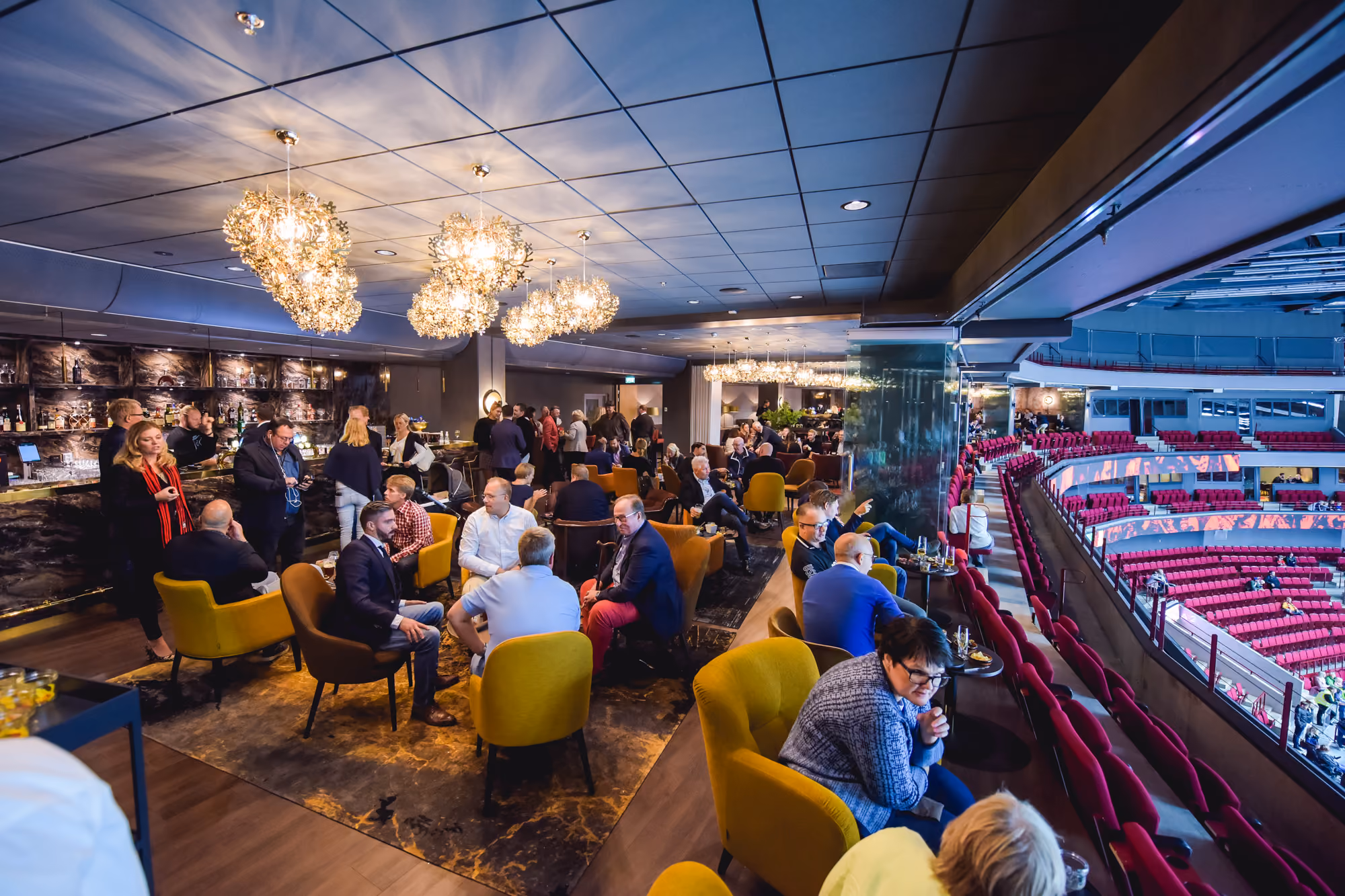 Invigning av VIP-loungen på Malmö Arena