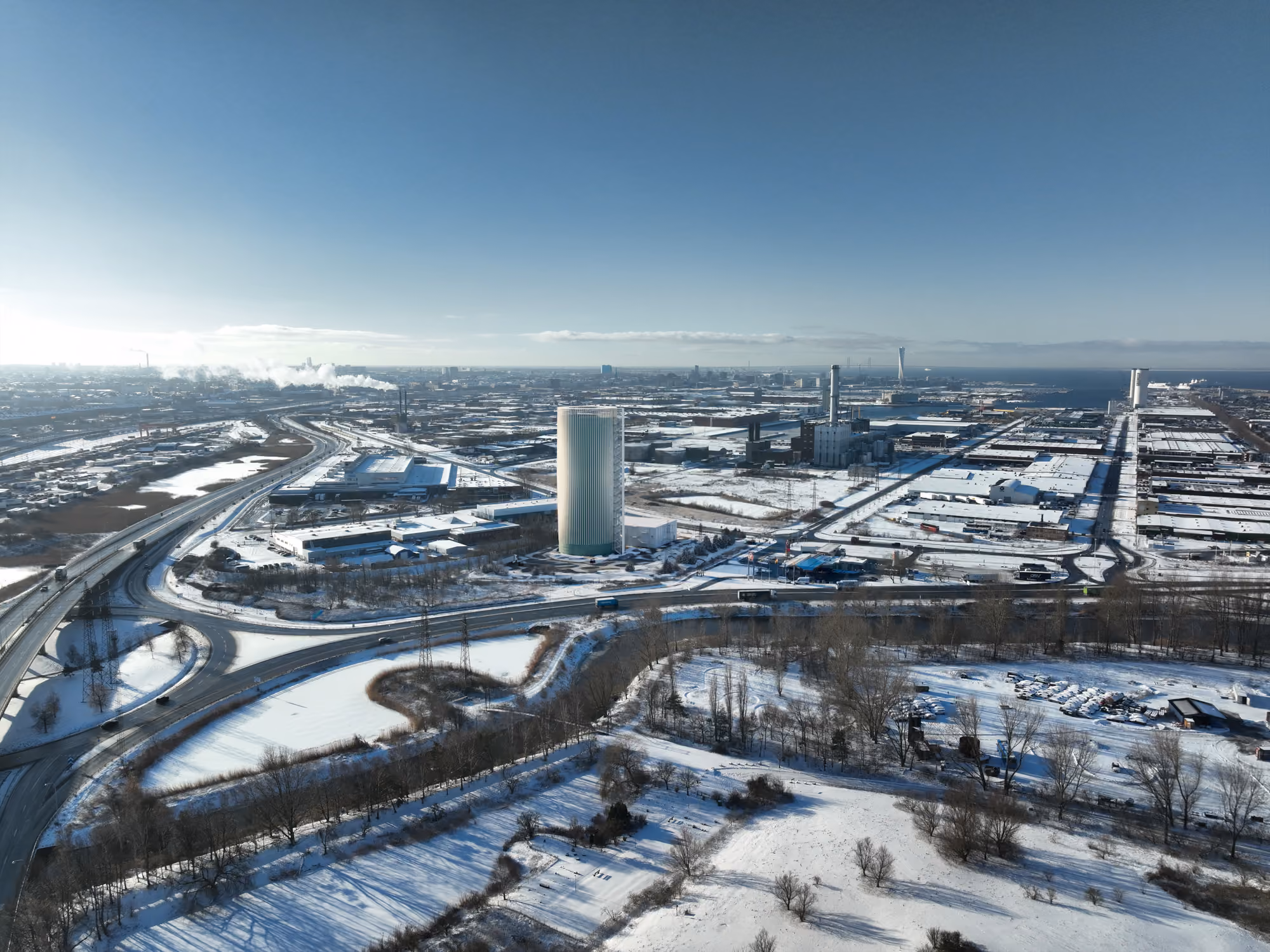 Nytt industriellt landmärke i Malmö