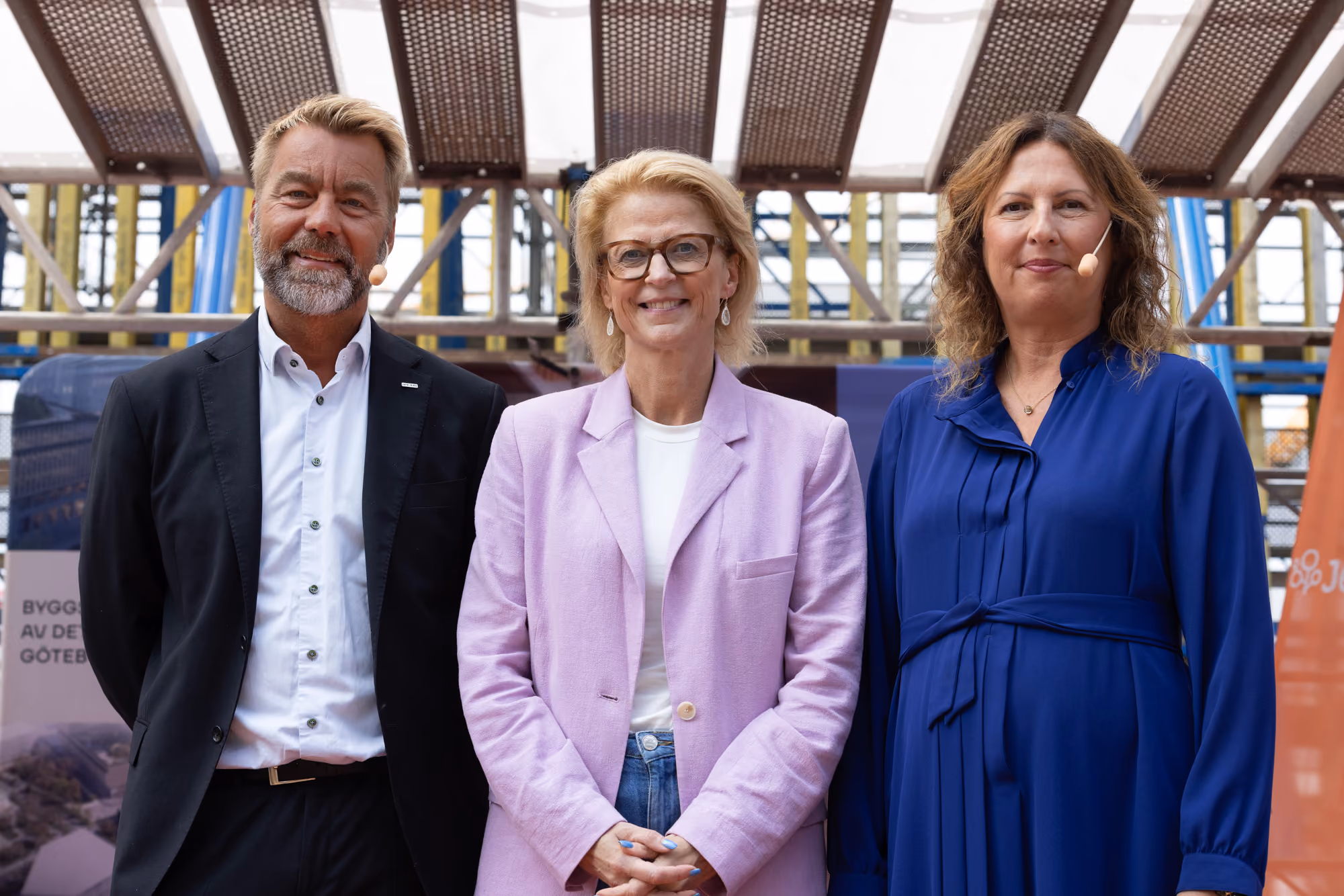 Finansministern invigde stationsbygge