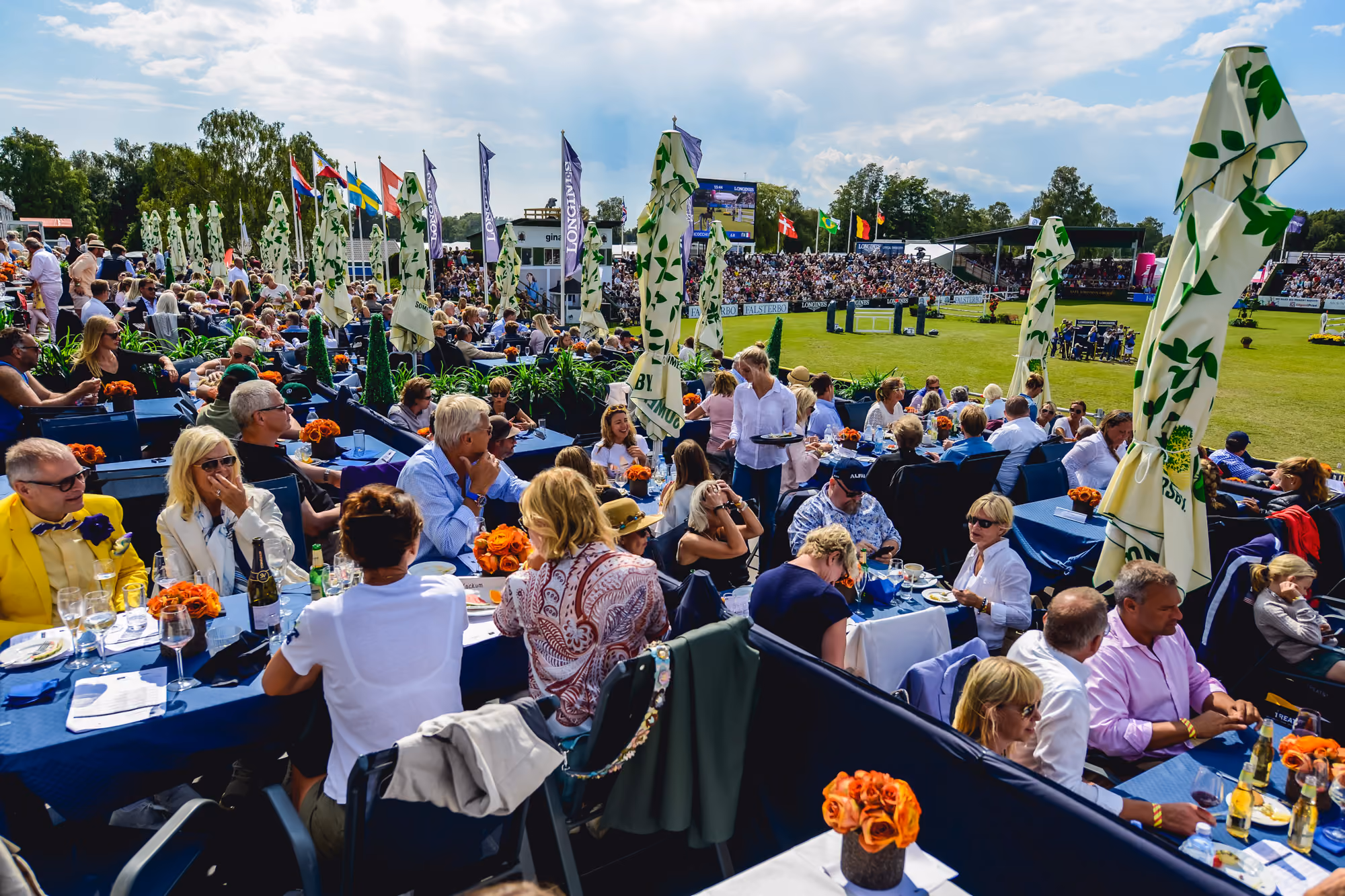 Cocktails på Falsterbo Horse Show